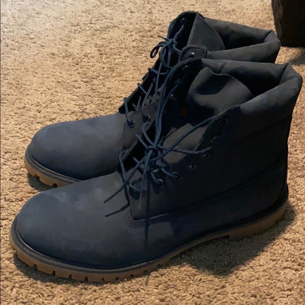Timberland Boots navy blue